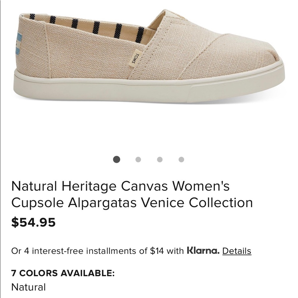 TOMS Shoe - Venice Collection.